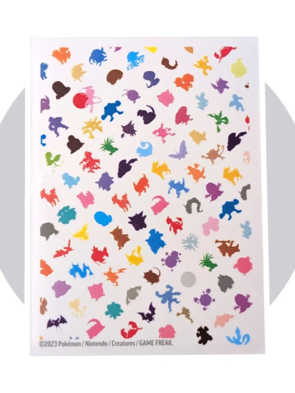 Pokemon Vintage Artbox Sticker (XX05): 46 Paras and Grass Energy Card